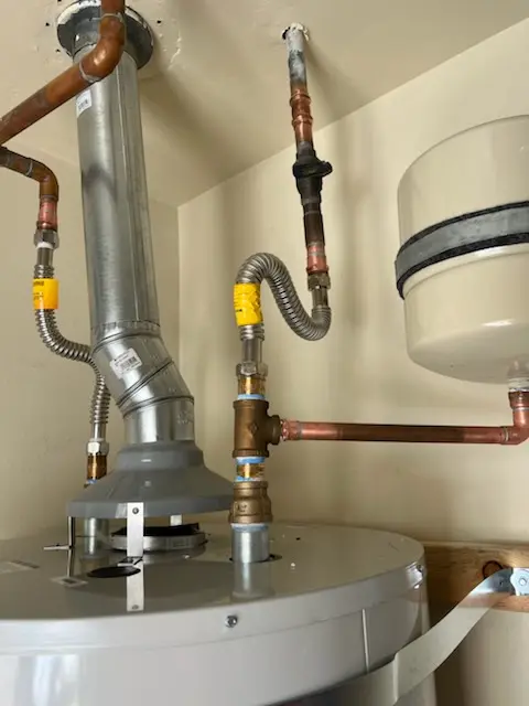 Water heater installation and plumbing repair in Eagle Bay