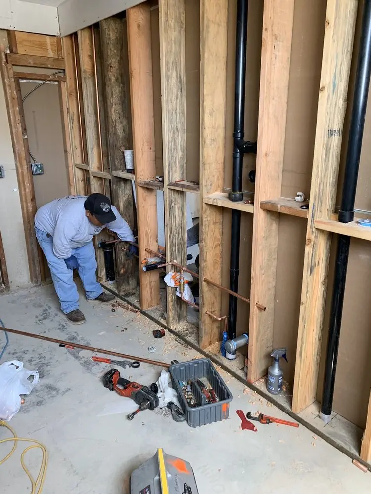 Commercial rough-in plumbing for Gas Line Repair in Eagle Bay
